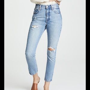 Levis 501 skinny jeans size 27